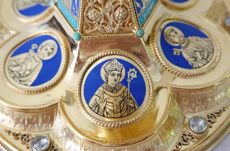 Solid silver gilt antique French Gothic Chalice.